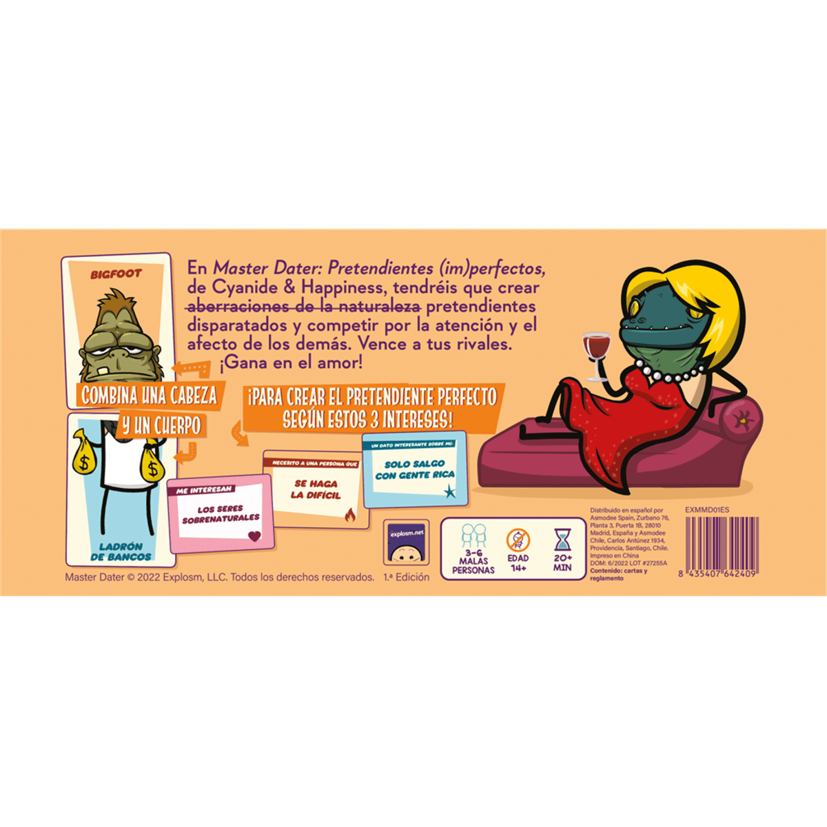 Master Dater - Juegos de mesa - Adani Store