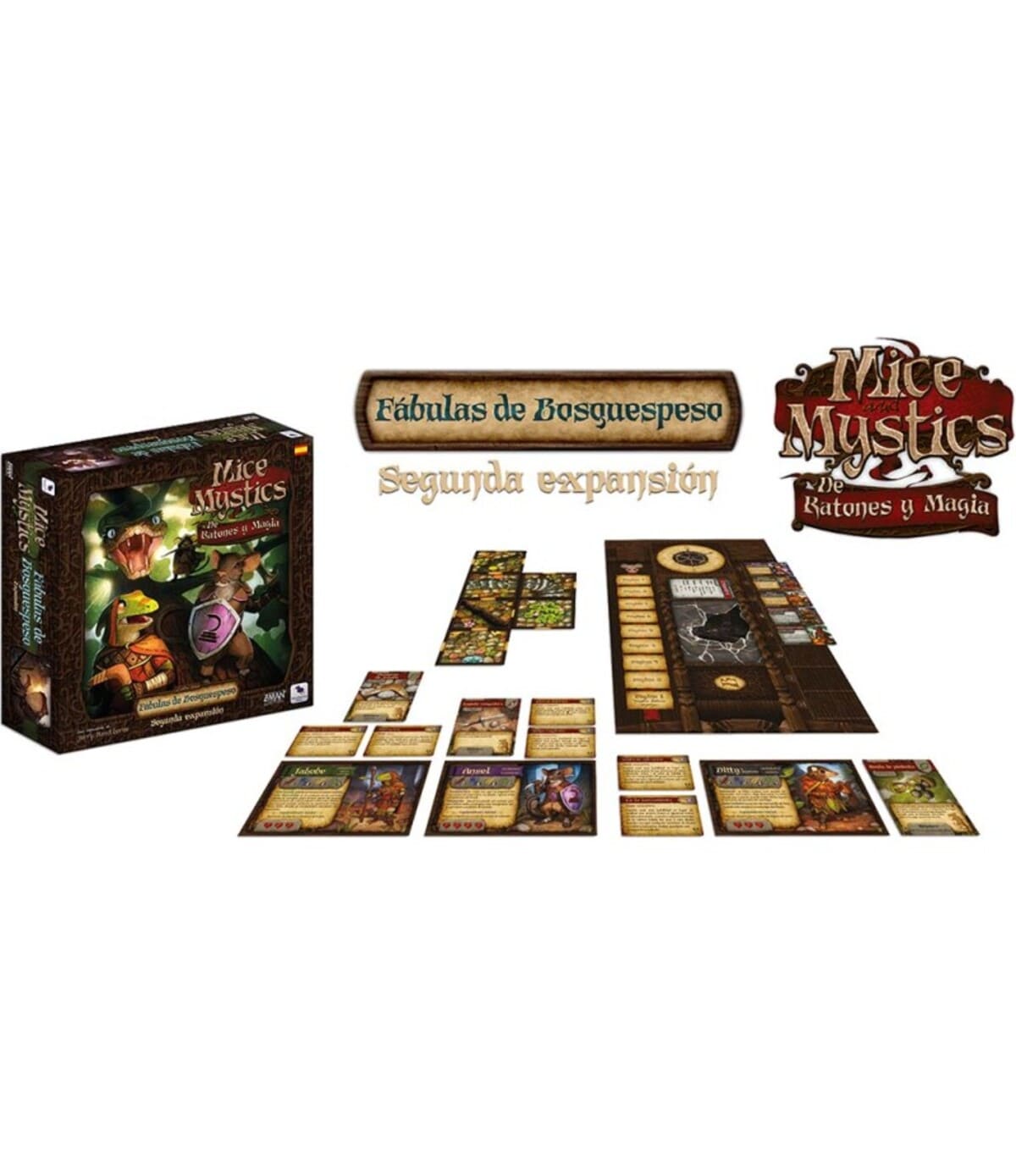Mice and Mystics: Fábulas de Bosquespeso - Juegos de mesa - Adani Store