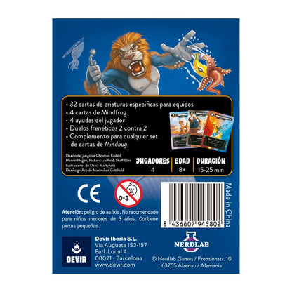 Mindbug Equipos 2 contra 2 - Juegos de mesa - Adani Store