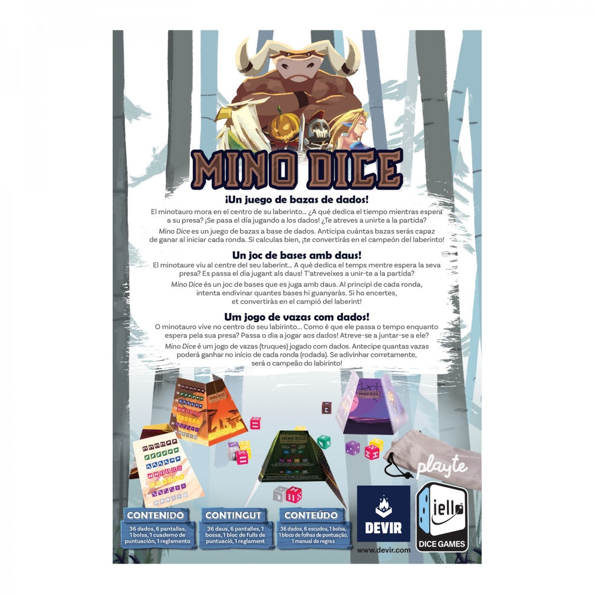 Mino Dice - Juegos de mesa - Adani Store