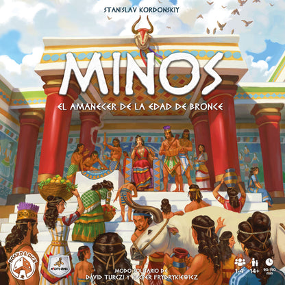 Minos: El Amanecer de la Edad de Bronce - Juegos de Mesa - Adani Store