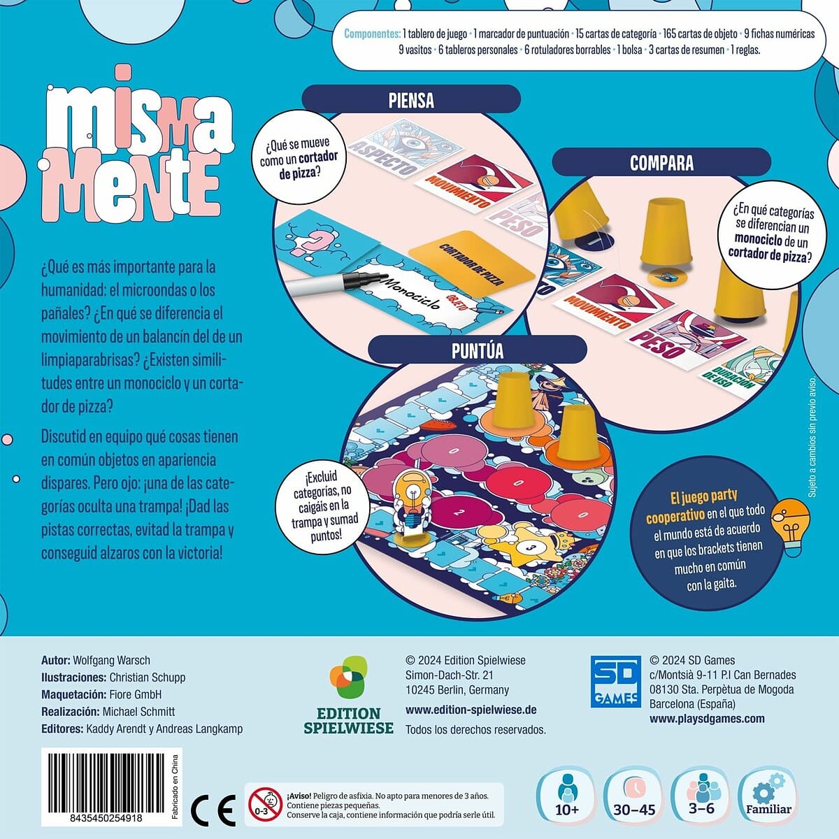 Mismamente - Juegos de mesa - Adani Store