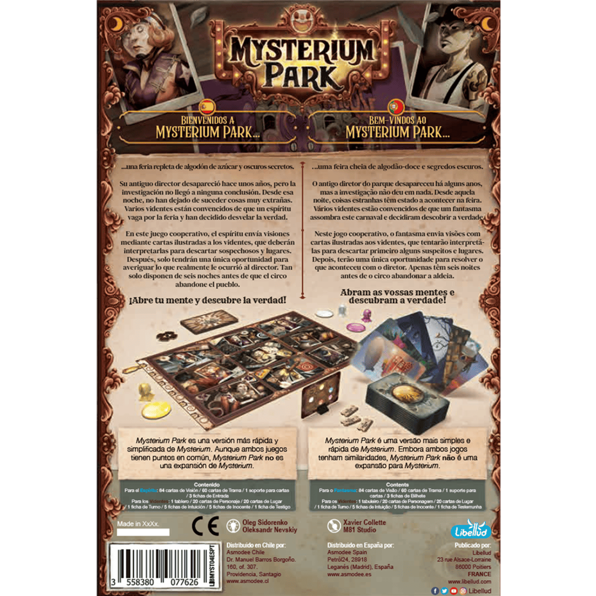Mysterium Park - Juegos de mesa - Adani Store