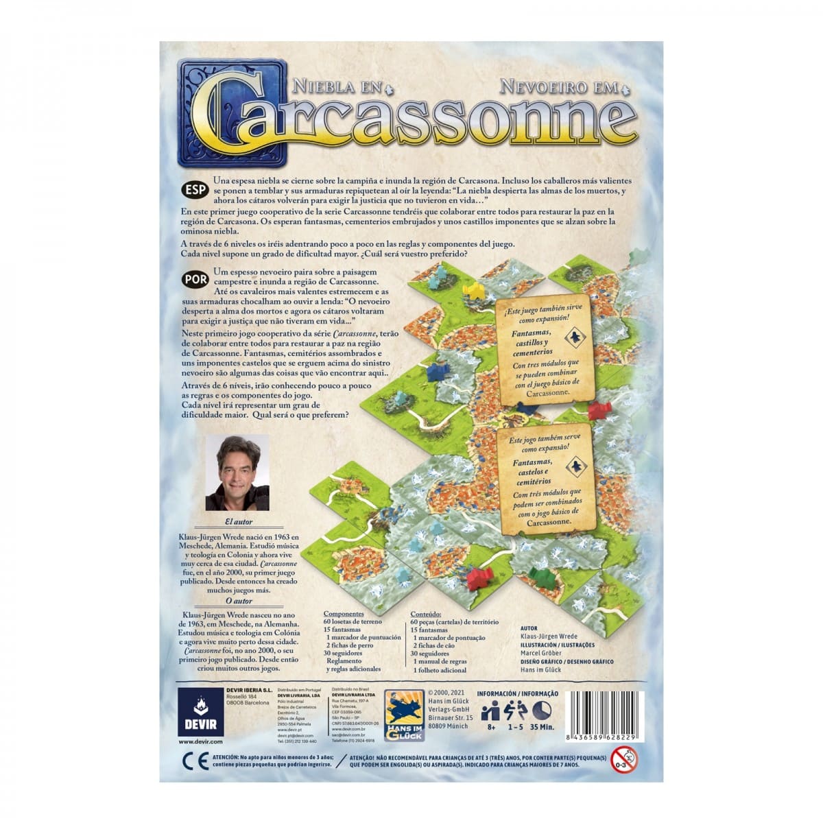 Niebla en Carcassonne - Juegos de mesa - Adani Store