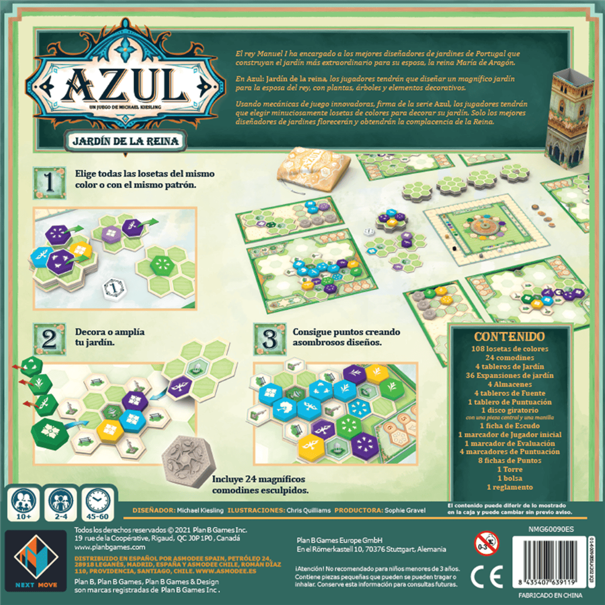 Azul: Jardín de la Reina