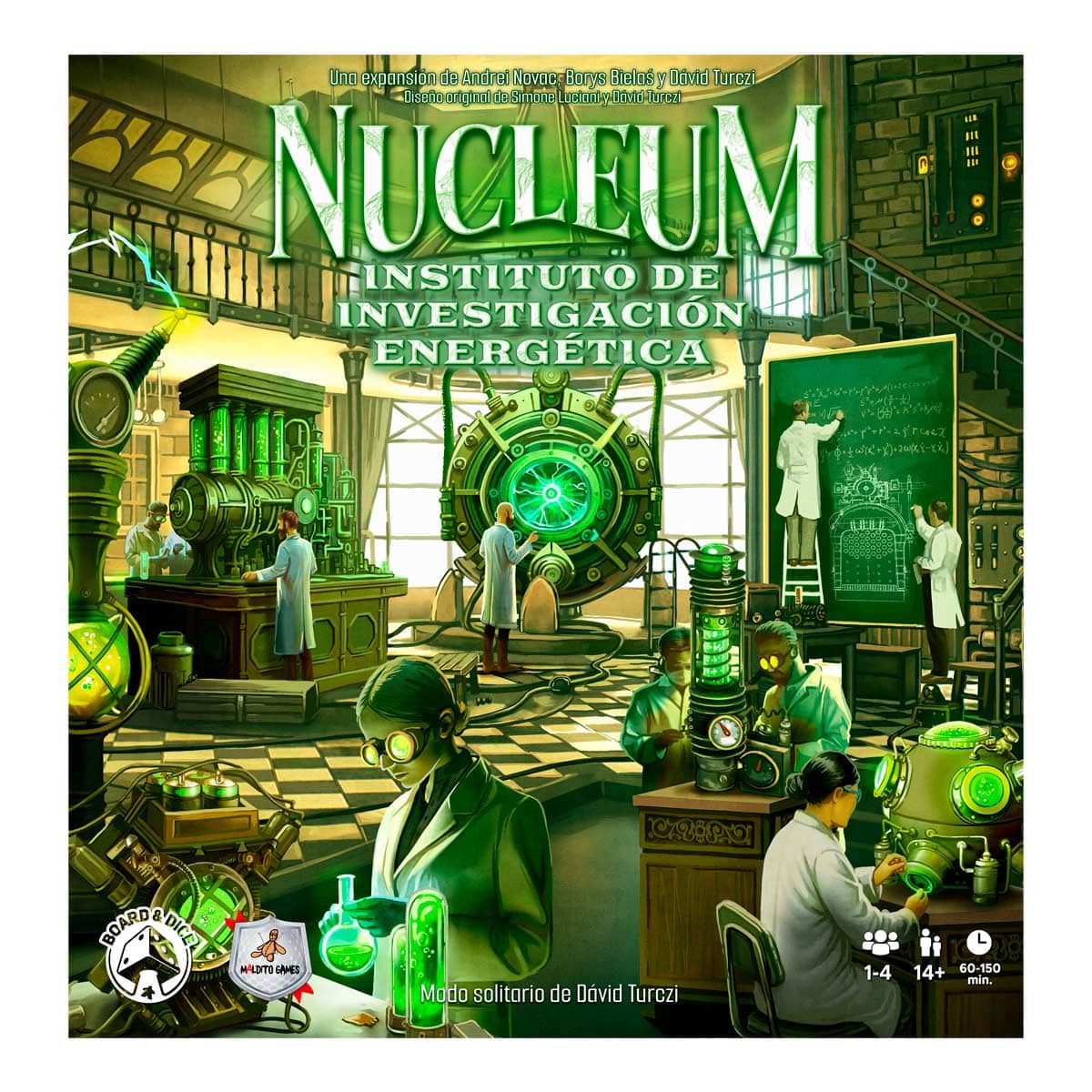Nucleum: Instituto de investigación energética - Juegos de mesa - Adani Store