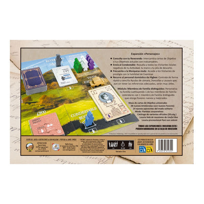 Obsesión: Personajes - Juegos de mesa - Adani Store