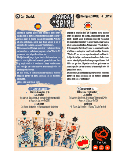 Panda Spin - Juegos de mesa - Adani Store
