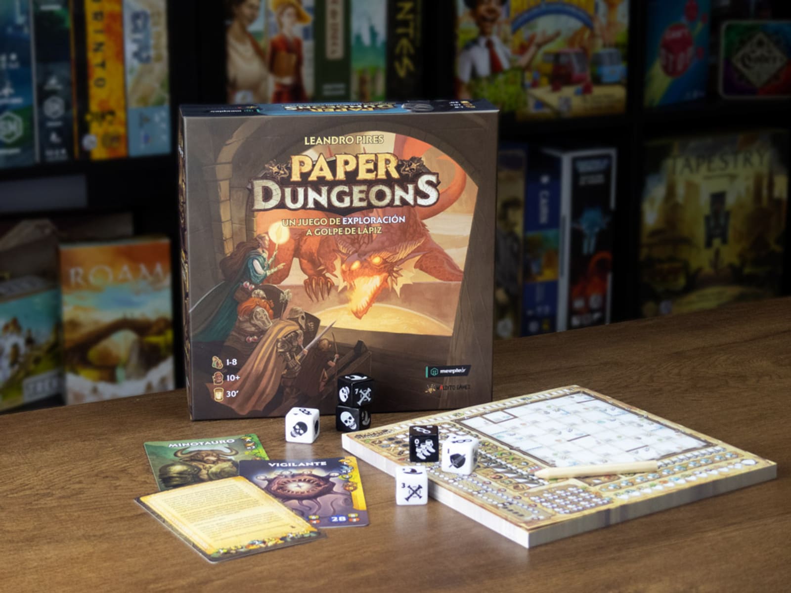 Paper Dungeons - Juegos de mesa - Adani Store