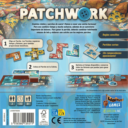 Patchwork - Juegos de mesa - Adani Store