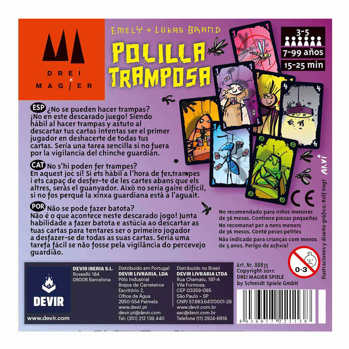 Polilla Tramposa - Juegos de mesa - Adani Store