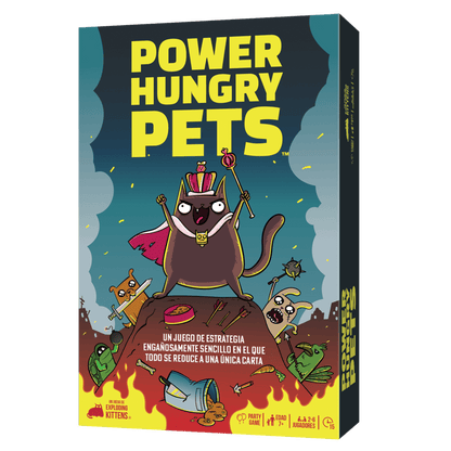 Power Hungry Pets - Juegos de mesa - Adani Store