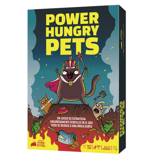 Power Hungry Pets - Juegos de mesa - Adani Store