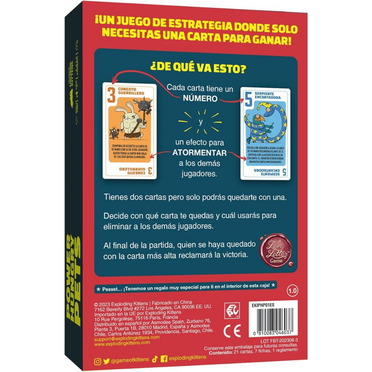 Power Hungry Pets - Juegos de mesa - Adani Store