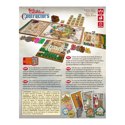 Red Cathedral Contractors - Juegos de mesa - Adani Store
