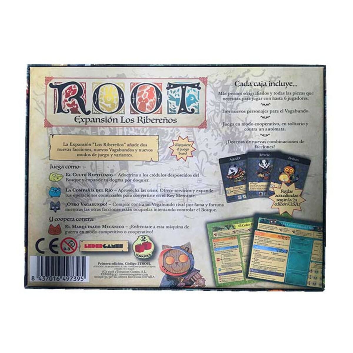 Root: Expansión Los Ribereños - Juegos de mesa - Adani Store