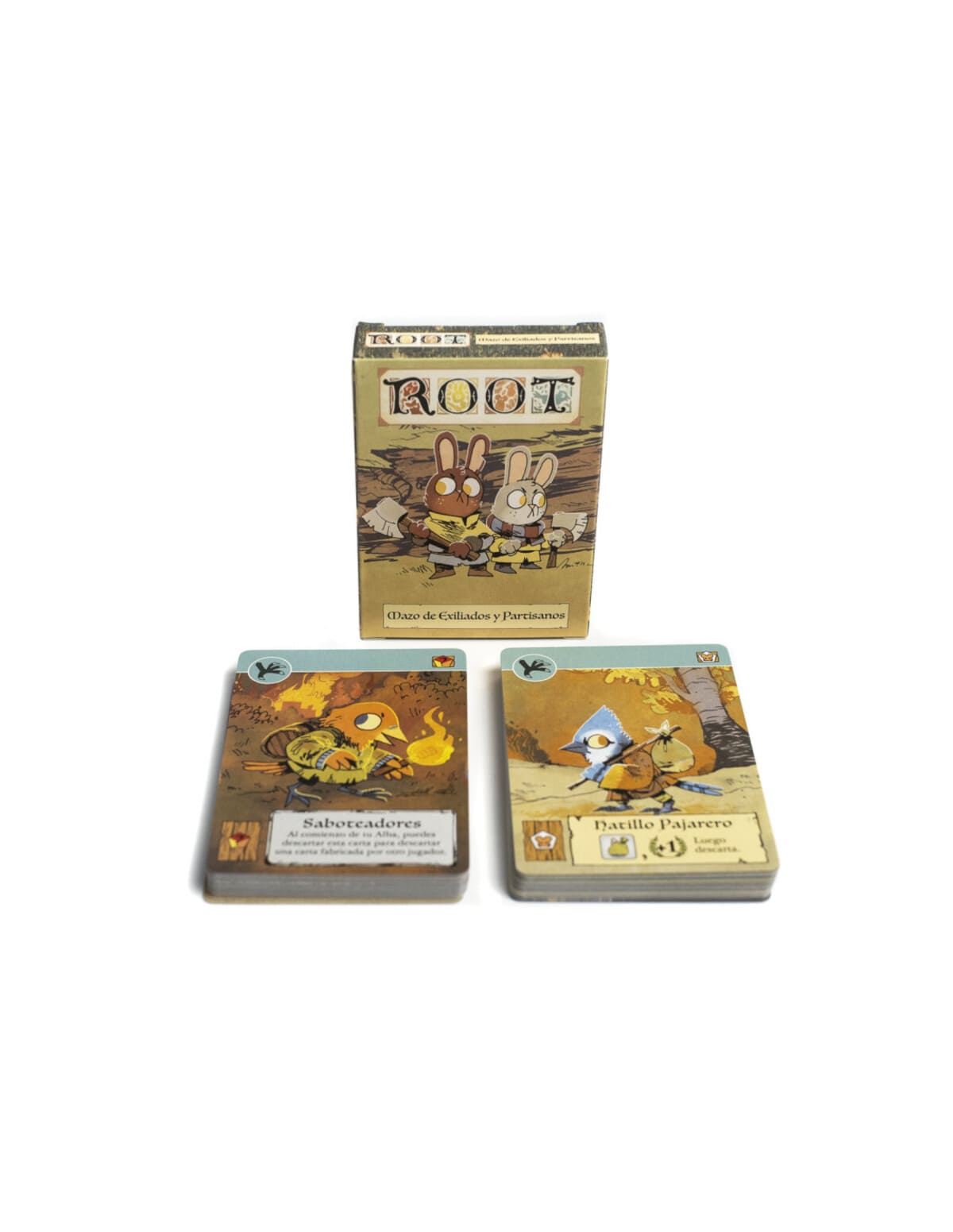 Root: Mazo de Exiliados y Partisanos - Juegos de mesa - Adani Store