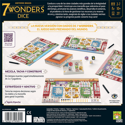 7 Wonders Dice