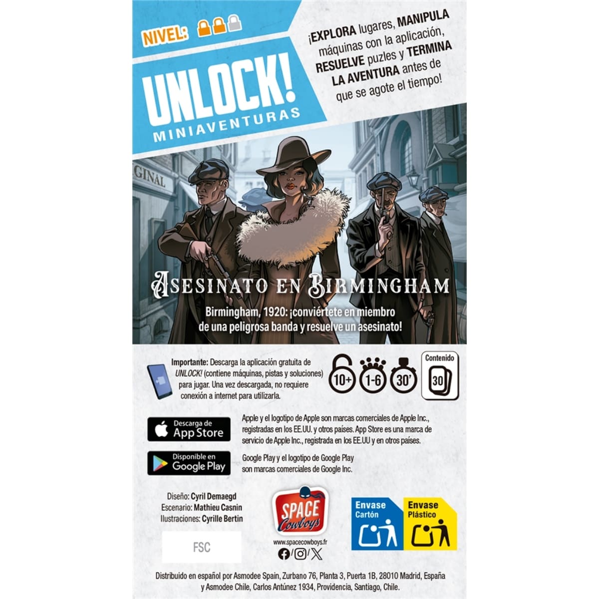 Unlock! Mini: Asesinato en Birmingham