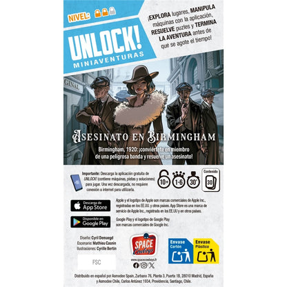 Unlock! Mini: Asesinato en Birmingham