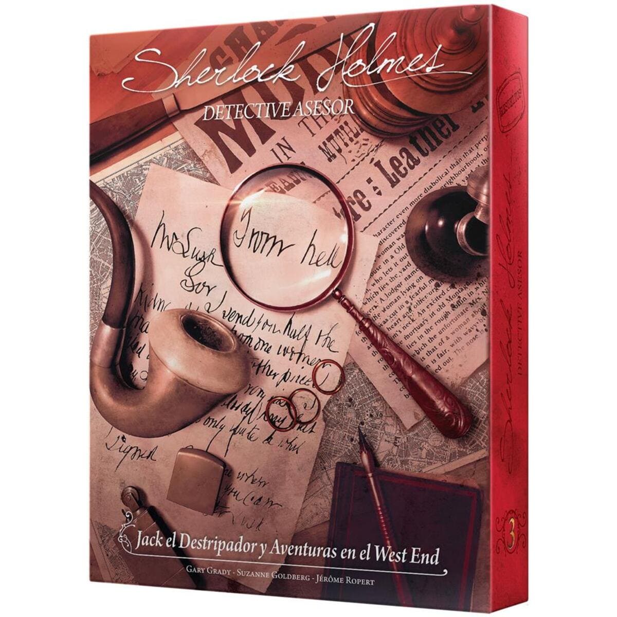 Sherlock Holmes Detective Asesor: Jack el Destripador y Aventuras en el West End - Juegos de mesa - Adani Store