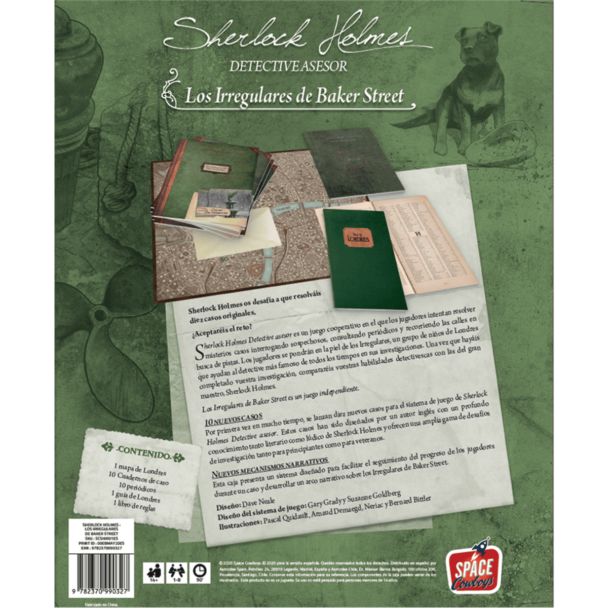 Sherlock Holmes Detective Asesor: Los Irregulares de Baker Street - Juegos de Mesa - Adani Store
