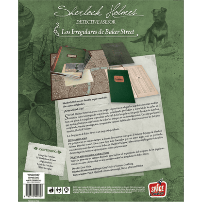 Sherlock Holmes Detective Asesor: Los Irregulares de Baker Street - Juegos de Mesa - Adani Store