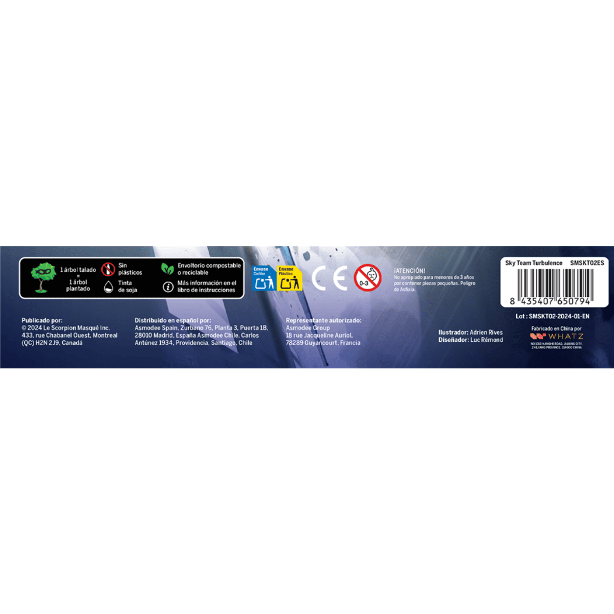 Sky Team: Turbulence - Juegos de mesa - Adani Store