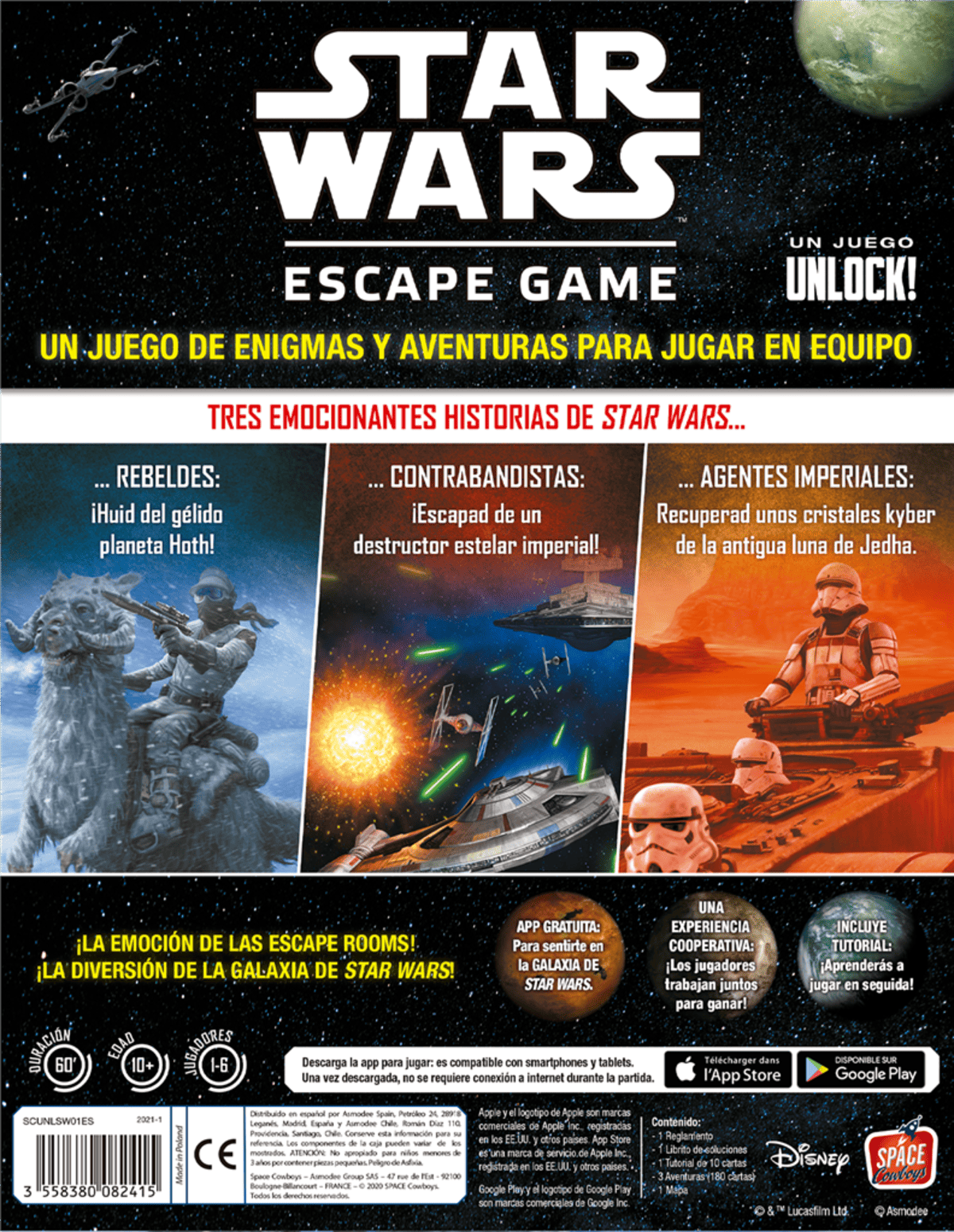 Star Wars: Escape - Juegos de mesa - Adani Store