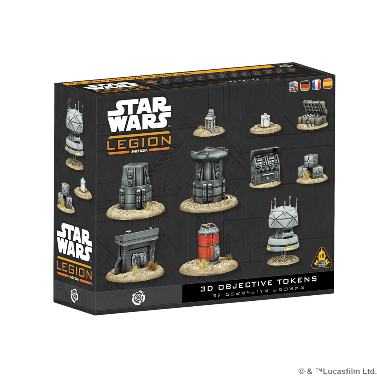 Star Wars Legión: 3D Objective Tokens - Juegos de Mesa - Adani Store
