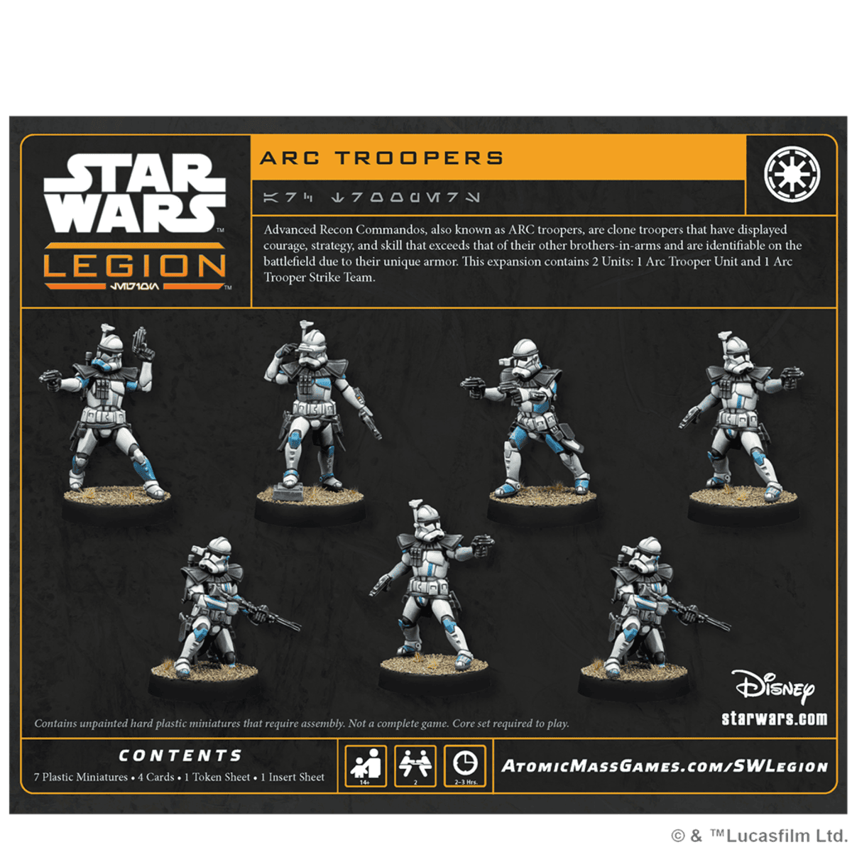 Star Wars Legión: ARC Troopers - Juegos de mesa - Adani Store