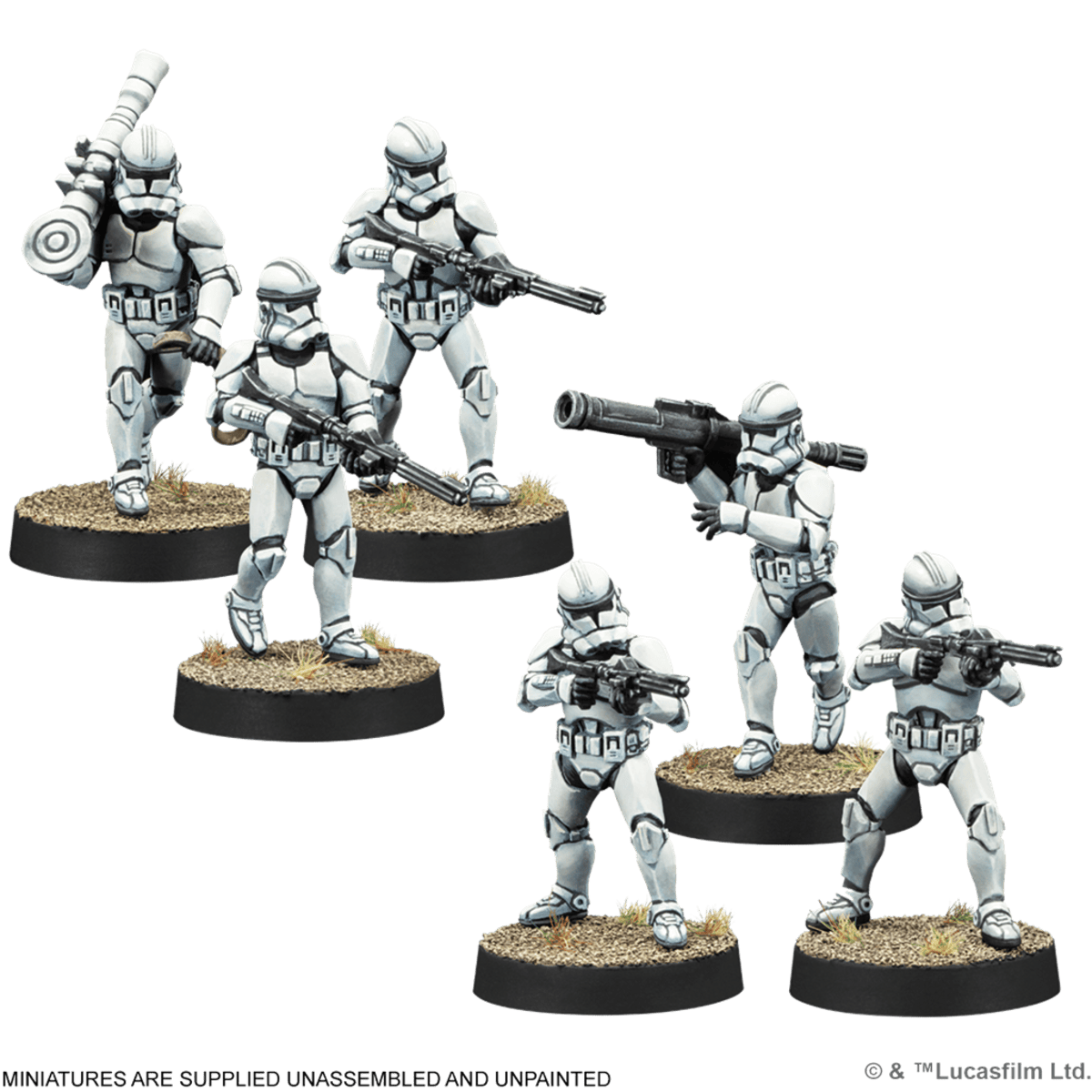Star Wars Legión: Clone Trooper Marksmen Unit - Juegos de mesa - Adani Store