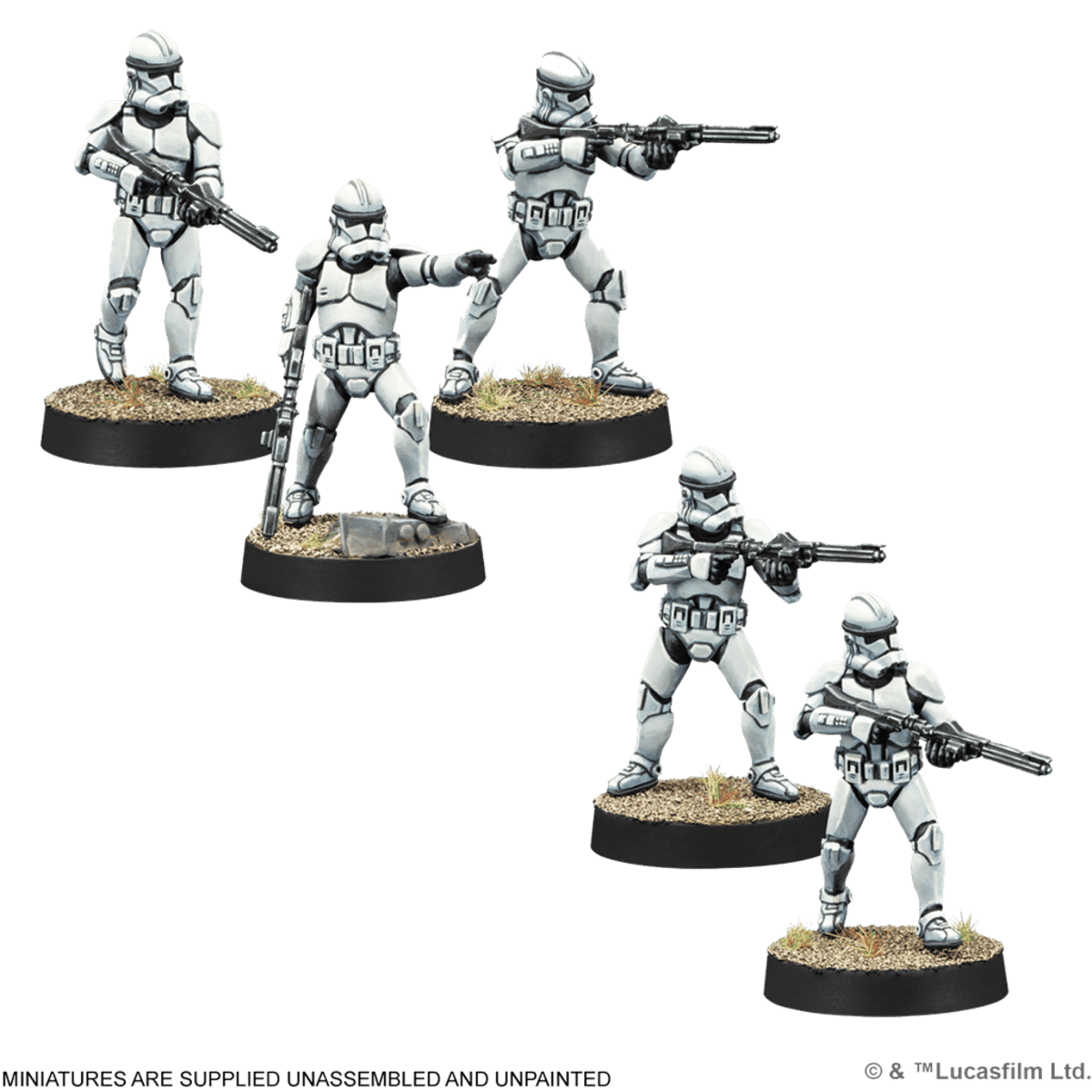 Star Wars Legión: Clone Trooper Marksmen Unit - Juegos de mesa - Adani Store
