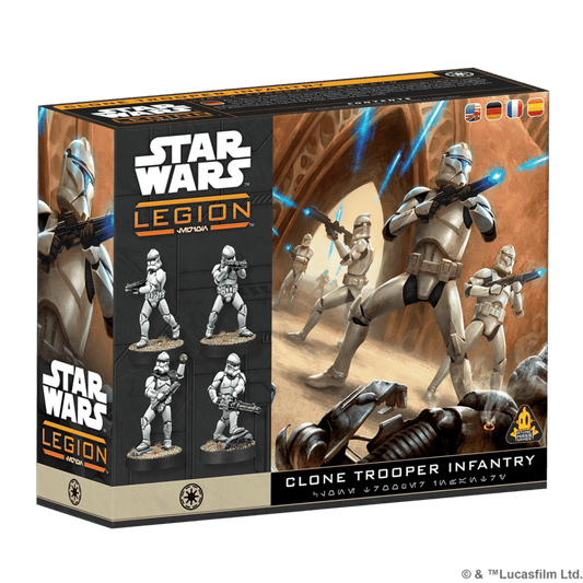Star Wars Legión: Clone Troopers Infantry - Juegos de mesa - Adani Store