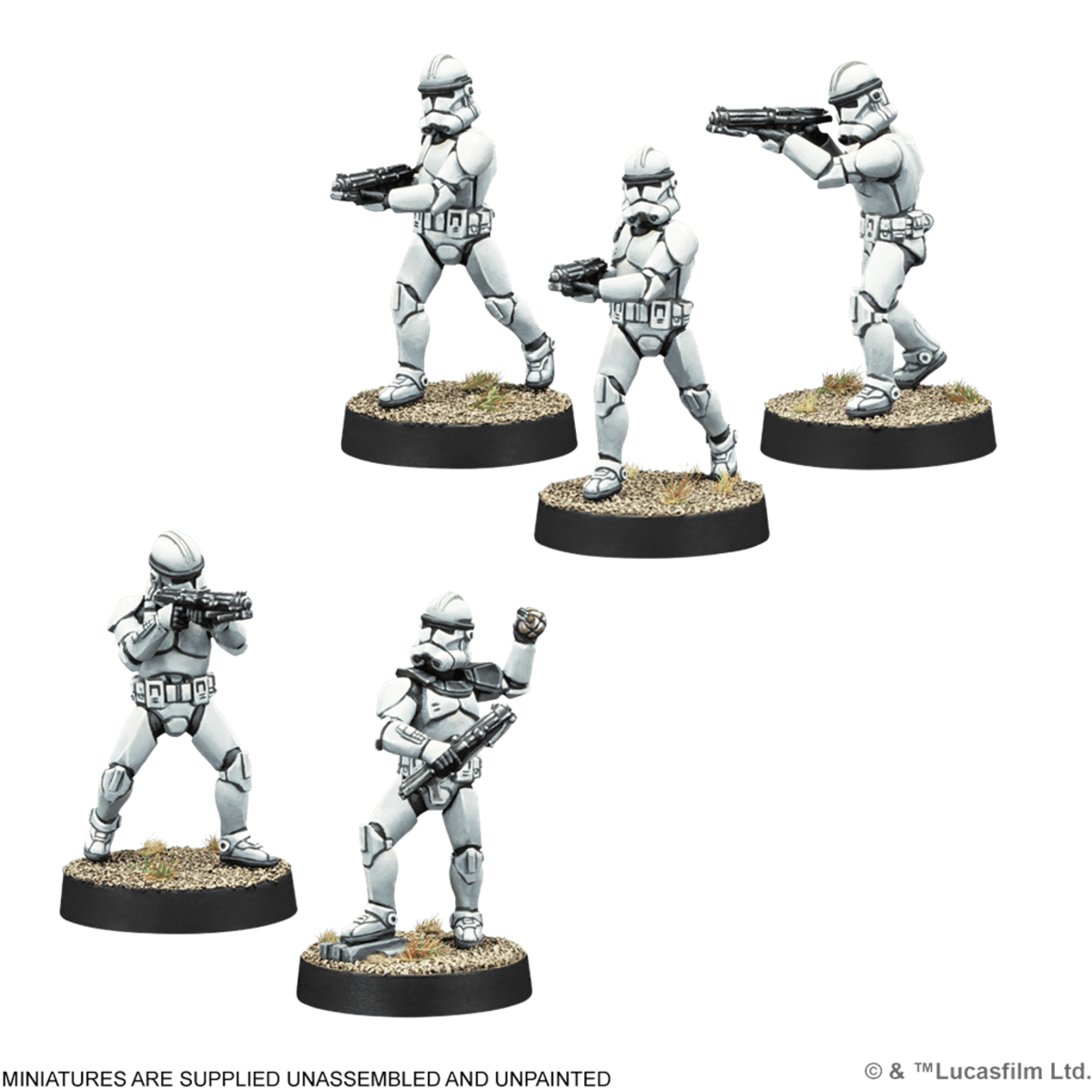 Star Wars Legión: Clone Troopers Infantry - Juegos de mesa - Adani Store
