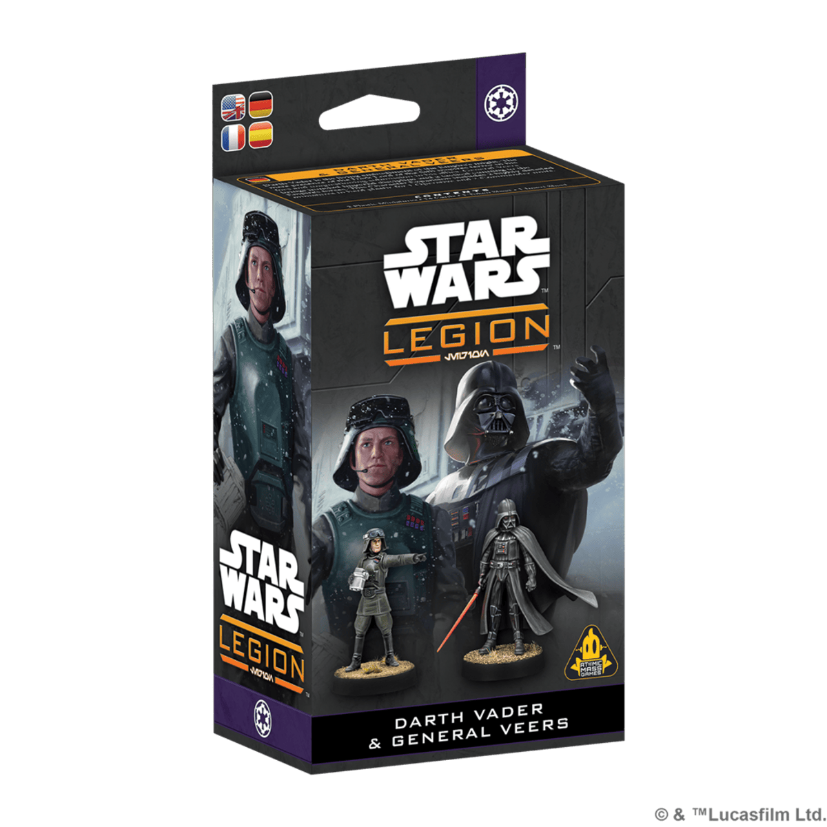 Star Wars Legión: Darth Vader & General Veers - Juegos de mesa - Adani Store