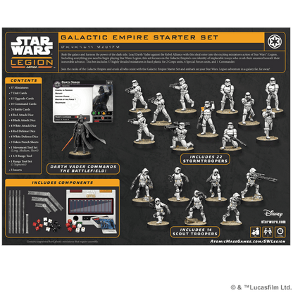 Star Wars Legión: Galactic Empire Starter Set - Juegos de mesa - Adani Store