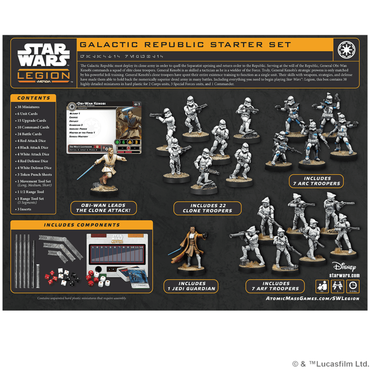 Star Wars Legión: Galactic Republic Starter Set - Juegos de mesa - Adani Store
