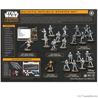 Star Wars Legión: Galactic Republic Starter Set - Juegos de mesa - Adani Store