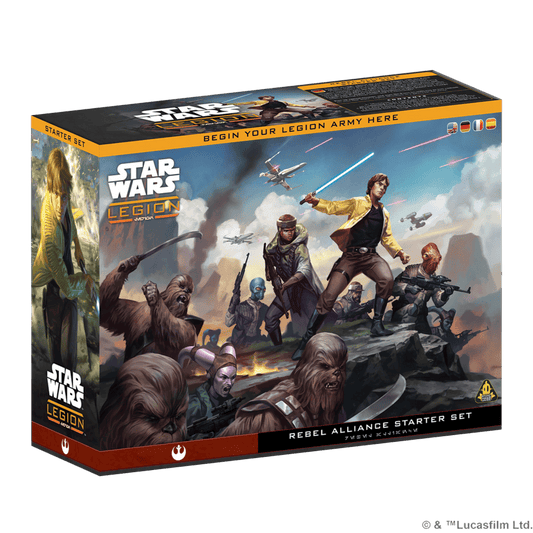 Star Wars Legión: Rebel Alliance Starter Set - Juegos de mesa - Adani Store