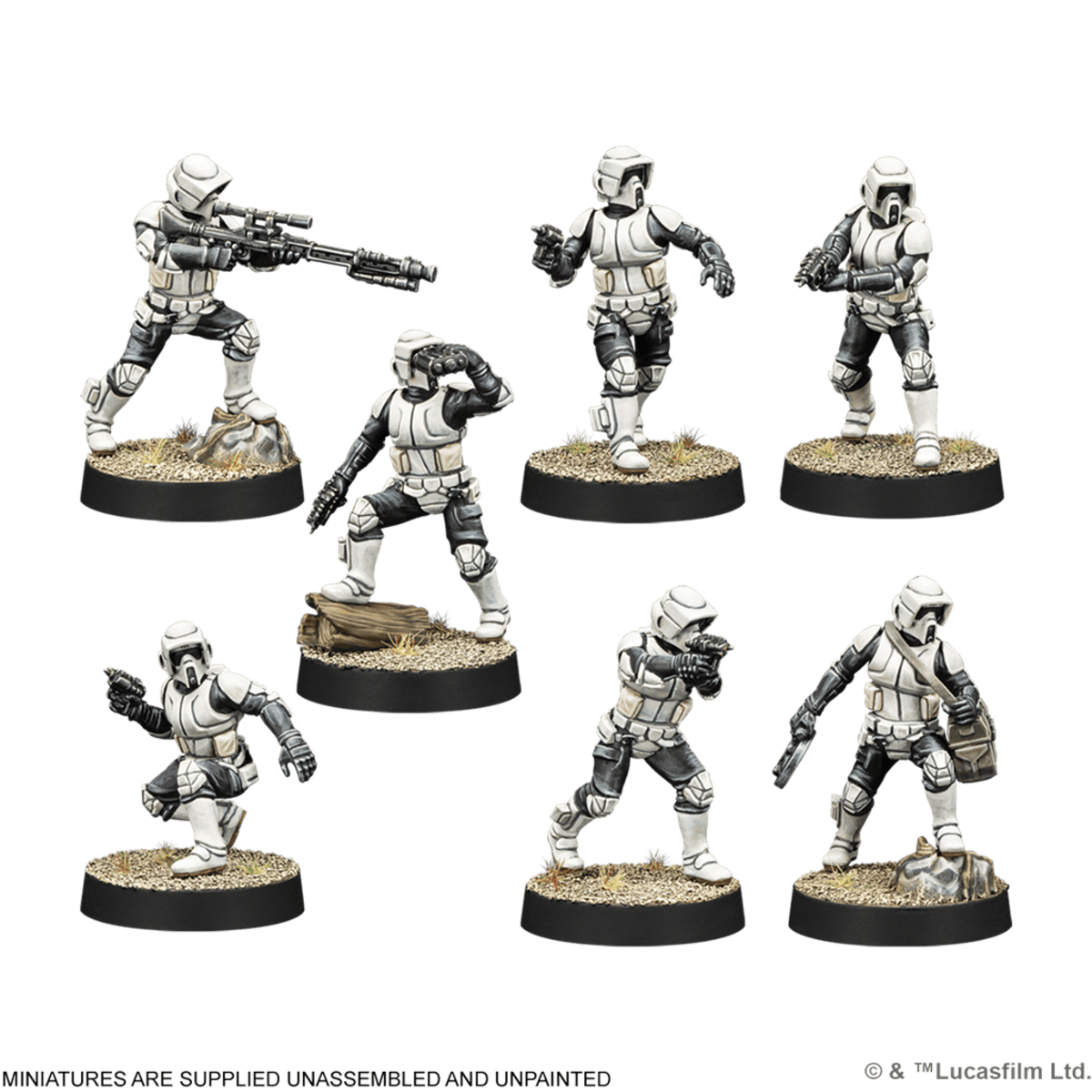 Star Wars Legión: Scout Troopers - Juegos de mesa - Adani Store