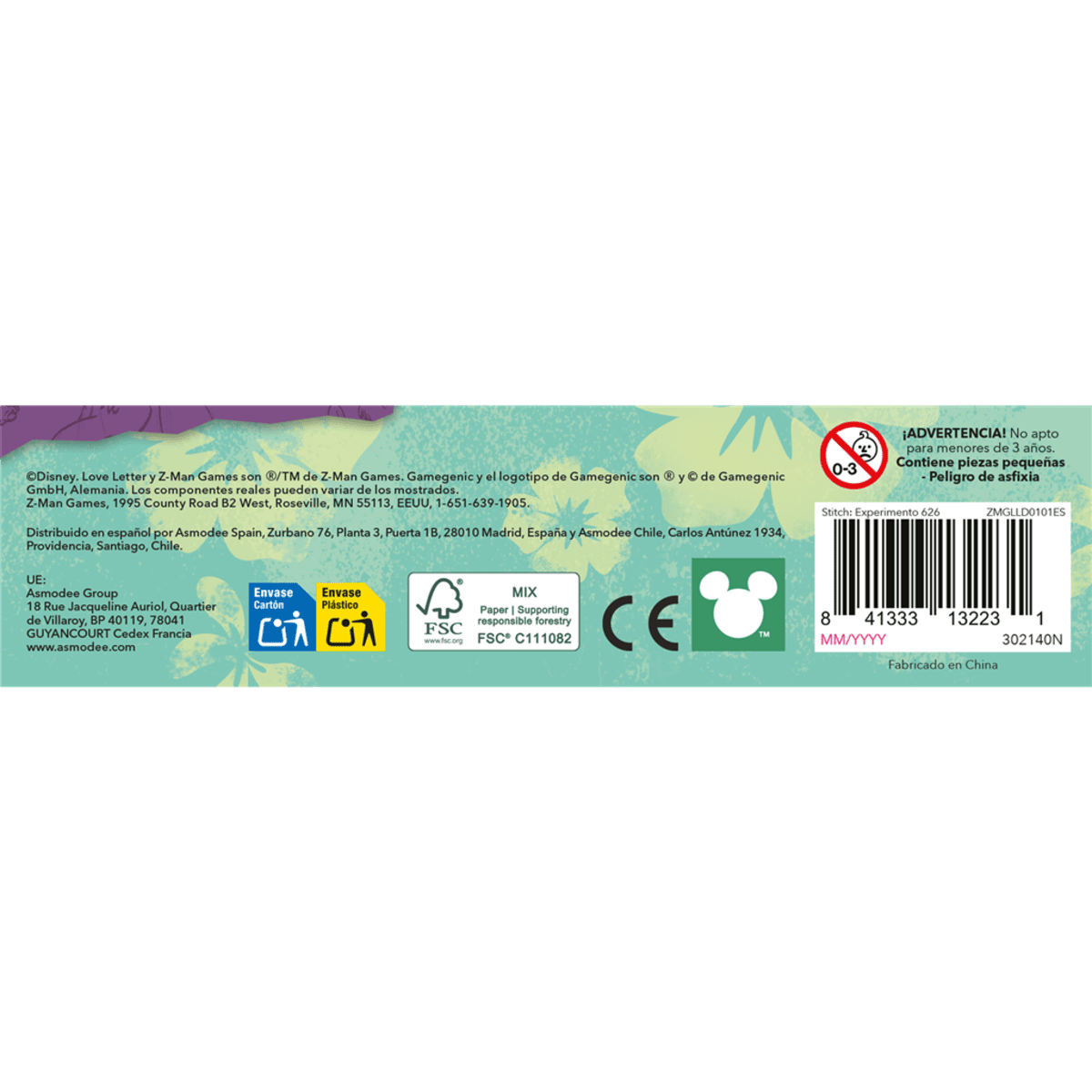 Stitch: Experimento 626 - Juegos de mesa - Adani Store