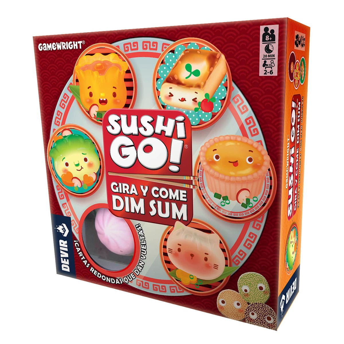 Sushi Go!: Gira y come dim sum - Juegos de mesa - Adani Store