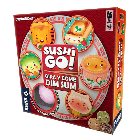 Sushi Go!: Gira y come dim sum - Juegos de mesa - Adani Store