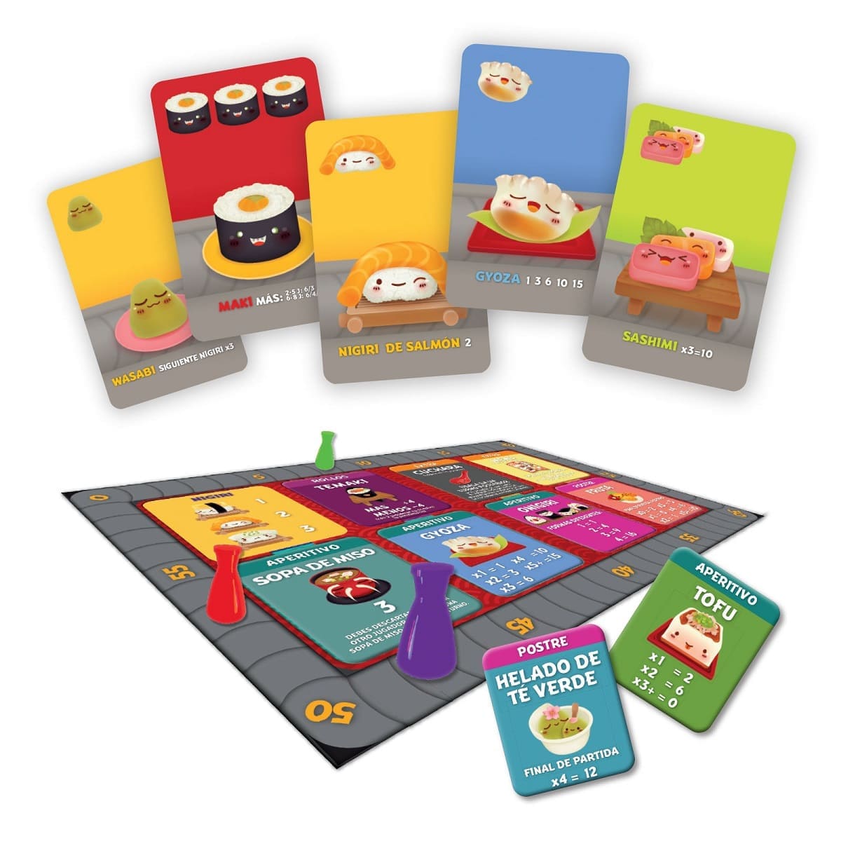 Sushi Go Party! - Juegos de mesa - Adani Store