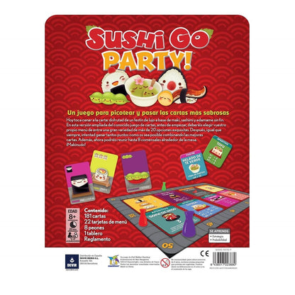 Sushi Go Party! - Juegos de mesa - Adani Store