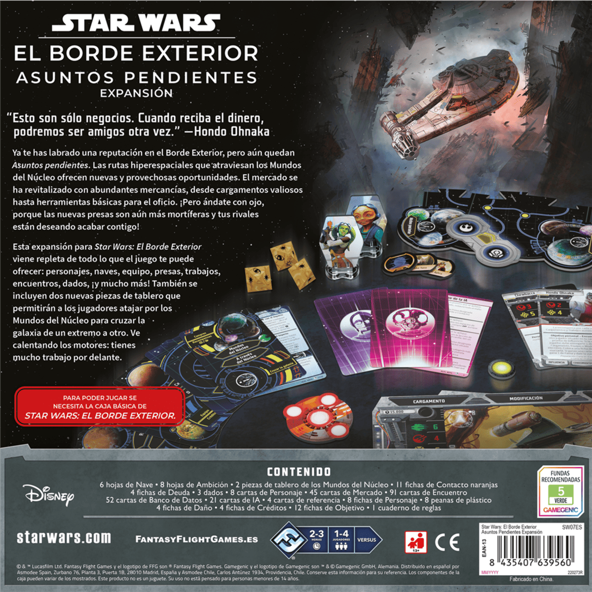 Star Wars El Borde Exterior: Asuntos Pendientes