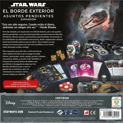 Star Wars El Borde Exterior: Asuntos Pendientes