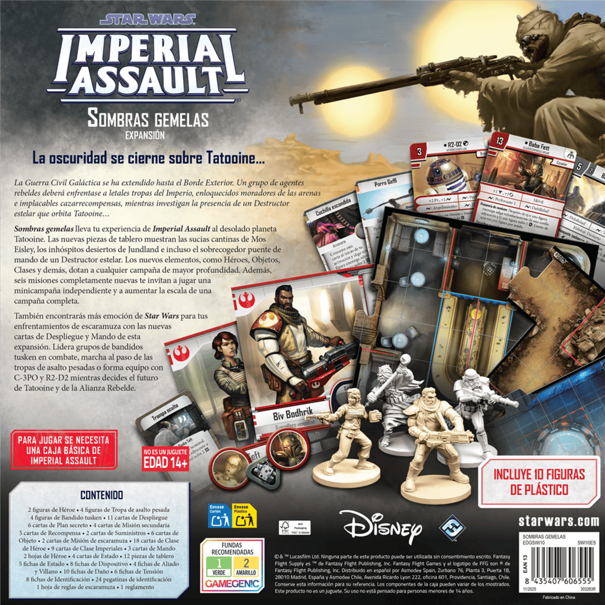 Star Wars Imperial Assault: Sombras gemelas