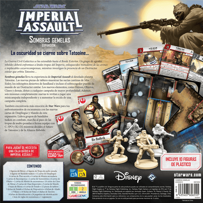 Star Wars Imperial Assault: Sombras gemelas
